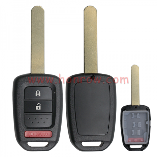 For Ho 2+1 button remote key blank