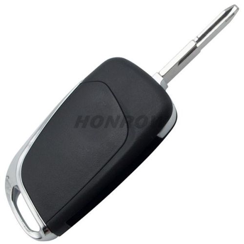 For Original Cit 3 button modified flip remote key blank with NE73 206 Blade- 3Button -Trunk- With battery place (No Logo) used for model New DS remote control