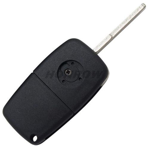For Fi 2 button flip remtoe key blank (Black Color)