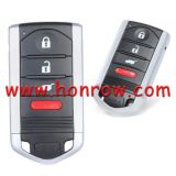 For Acura ILX 3+1 button Smart Car Key with 313.8MHz ID46 CHIP FCC ID: KR5434760 IC: 7812D-434760