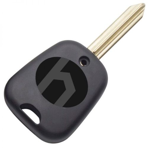 For Peu 2 button remote key blank