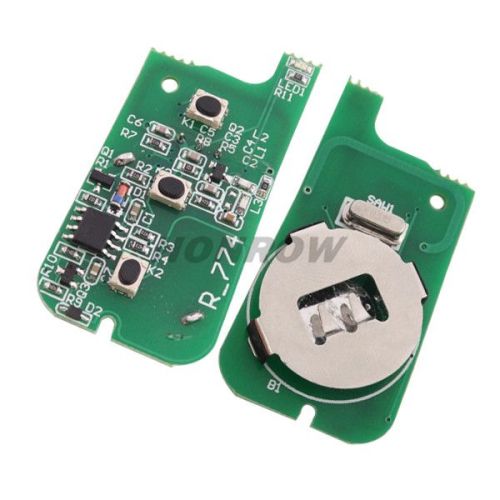 For Toyota style face to face remote 3 button with 315mhz / 434mhz, please choose the frequency