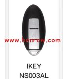 AUTEL Smart Key IKEYNS003AL with 3 Key Buttons For MaxiIM KM100 for IM508 IM608