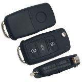 For VW 3 button remote key  with 434mhz Model Number is 5KO837202AD