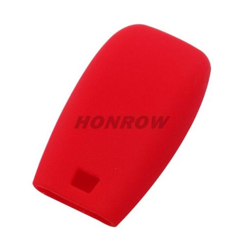For Benz 1 button silicon case (Red color)（MOQ: 50pcs)