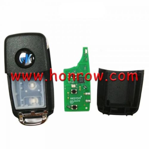 KEYDIY Remote key 4 button ZB202-3 smart key for KD900 URG200 KDX2 KD MAX