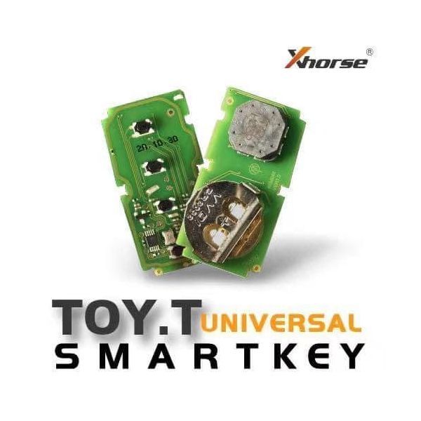Xhorse for VVDI toyota smart key XSTO00EN XM Smart Key PCB TOY-T support board 0020/3370/6601/0111/2110/5290/0031/0310/0182/7930/A433/F433/F33口/0030/7980/0780/0140/0010（-part） support both 4D and 8A s