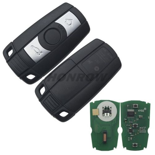 For bm 3 button remote key for bm 1、3、5、6、X5,x6,z4 5 series  with 7945 Chip 433MHz