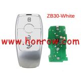 KEYDIY Remote key 4 button KD-ZB30 WHITE smart key for KD900 URG200 KDX2 KD MAX