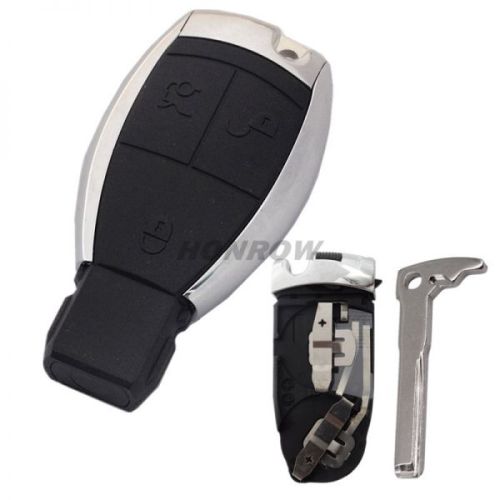 For Benz 3 button remote key blank without logo