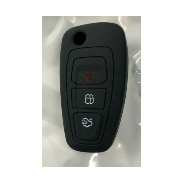 For Ford 3 button Silicone case (black color)