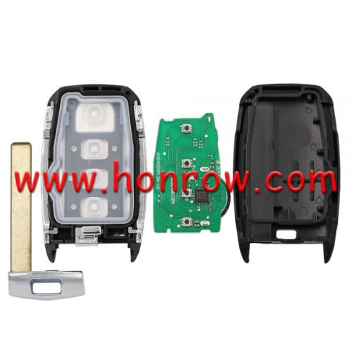 For Kia 4 button Keyless-Go Smart Remote key with 433.92MHz NCF2952X / Hitag3 chip PN : 95440-D5000/ 95440-D4000