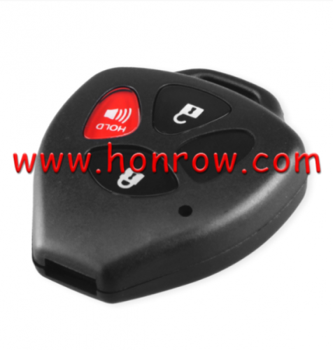 For Toyota 2+1 button Car Remote Key Shell Blank No Blade