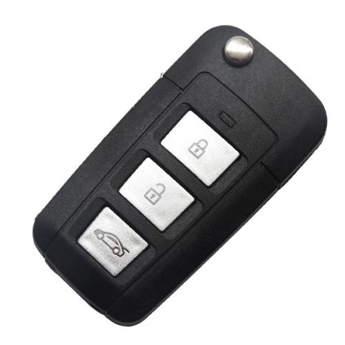 For Hyu 3+1 Button flip remtoe key blank