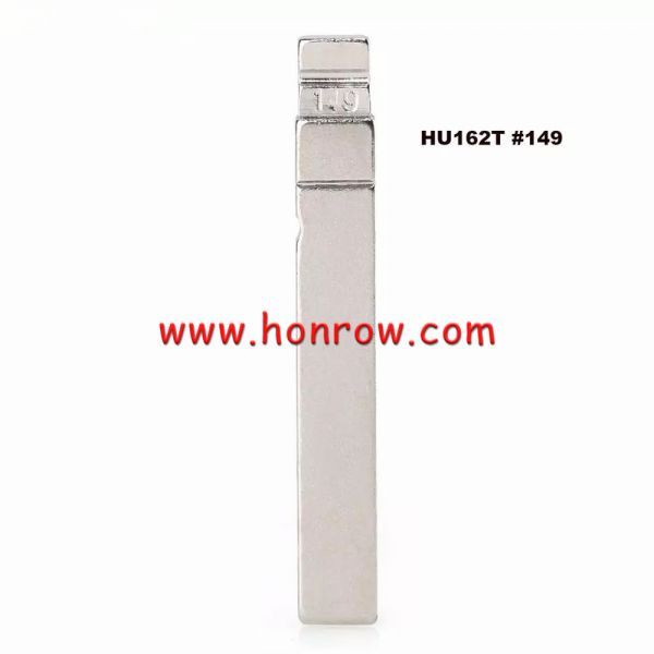 For VW MQB HU162T #149 key blade