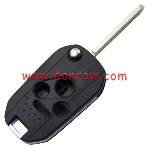 For Ho 3+1 button folding remote key blank
