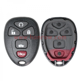 For cad 4+1 button remote key blank Without Battery Place