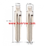 KEYDIY blade Car Key HYN10  #34 Blade for Hyundai Kia Rio Accent