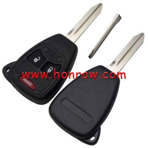 For Chrysler 2+1 button remote key with 433Mhz Two model FCCID-M3N5WY72XX (2004-2007)  FCCID:OHT692427AA (2006-2010) for you can choose