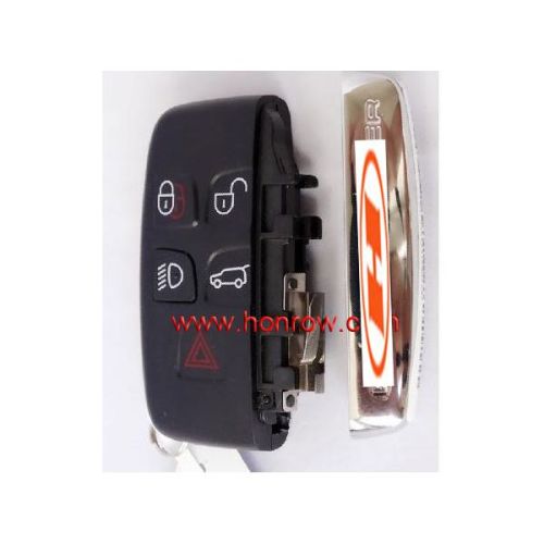 For Jag 5 button remote key blank