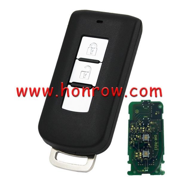 For Original Mitsubishi M003 Smart Key 2Button - GHR-M004 - 434MHz 47 Chip FCCID: GHR-M004