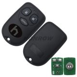For To 3 button remote key with 315MHZ