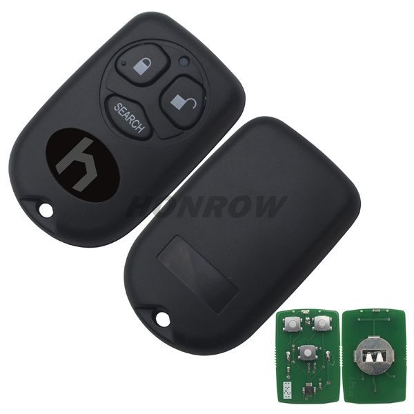 For To 3 button remote key with 315MHZ