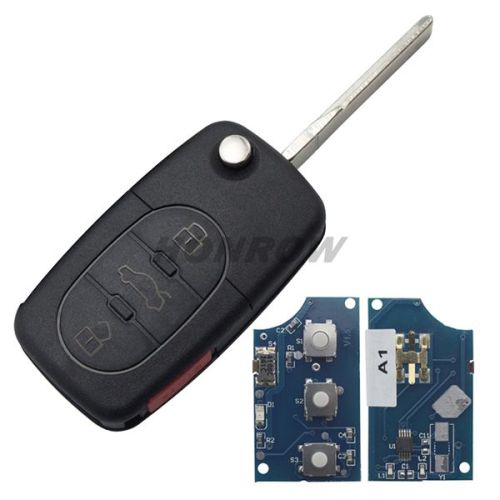For Au 3+1 Button remote key with  big battery the remote control model is 4D0 837 231 M 315mhz