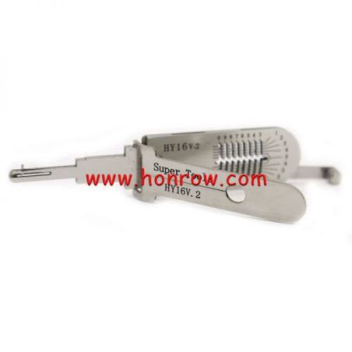 Original Super Tools HY16 V.2 2 in 1 decode and lockpick
