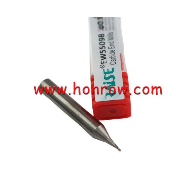 Raise 0.9mm Milling Cutters Carbide Steel For Key Machine  φ0.9xD6x40x3F