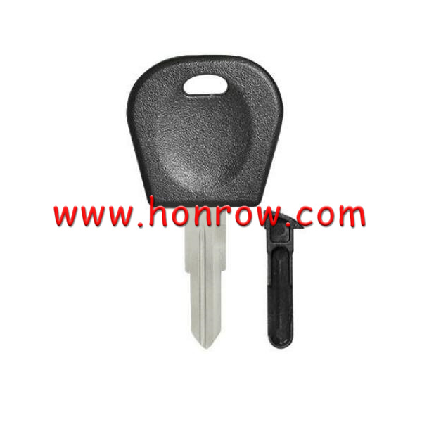 For Daewoo transponder key blank with plug to hold transponder chip DW06 Blade