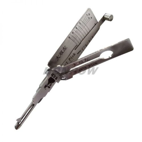 For Original Lishi 大双左 2 in 1 decode and lockpick