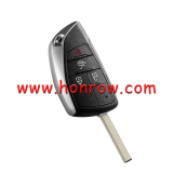 For Chevrolet 3+1 button modified flip remote key blank