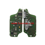 Original For Citroen FSK 2 button flip remote control with 433Mhz PCF7941 Chip for 307&407 Blade FSK Model