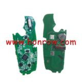 For Audi non-keyless go 3 button remote key with ID48 chip 434mhz  HLO DE FCCIDl:8X0837220D Hella 5F A 010 659 70  204Y11000400