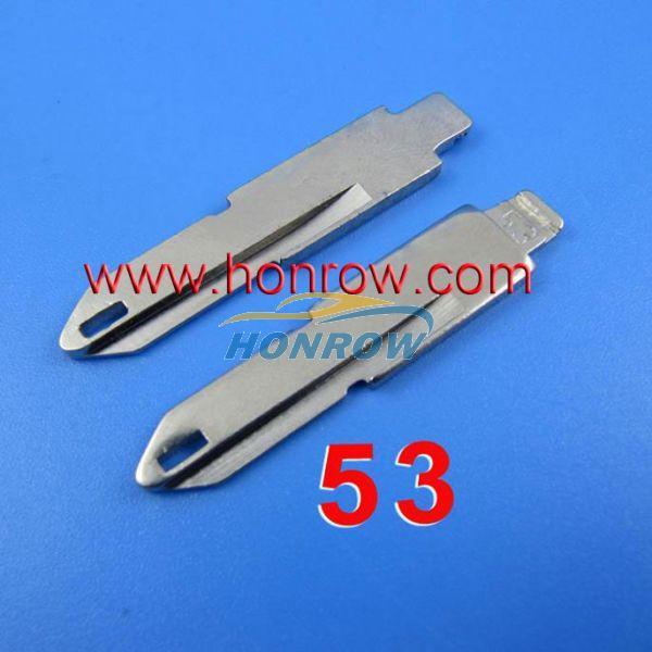 For Peugeot Remote Key Blade 206 53#