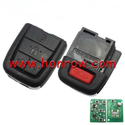 For Chev 4+1 button remote key with 434mhz