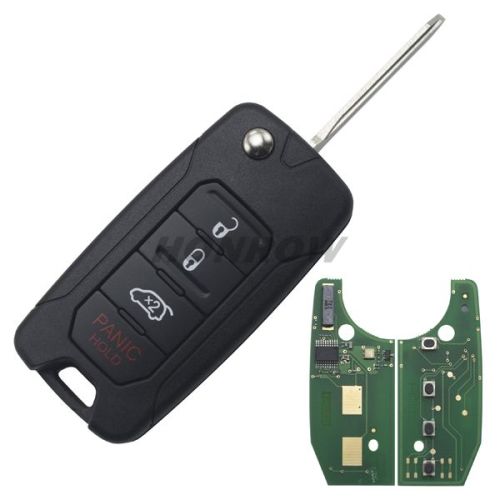 For Chry 3+1 button remote with 433MHZ.With 2006-2010 FCCID:OHT692427AA
