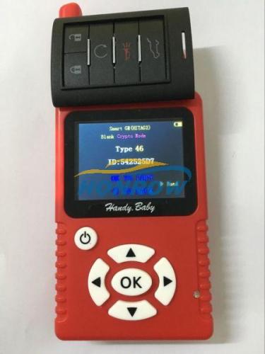 For Cadi 5 Button remote key with 433mhz and HITAG2 chips