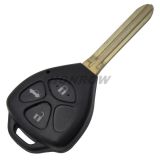 For To Prado 3 button remote key With 315Mhz 4D67 Chip