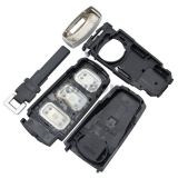 For VW Magotan 3  button remote key with ID48 chip before 2010 year 433Mhz 3C0959752BA