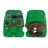 For LandRover Rover MG Nissan 2 button remote key with 433.92 MHz ASK P/N: 3TXB 53872752F