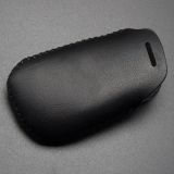 For Hyundai 3 button key cowhide leather case