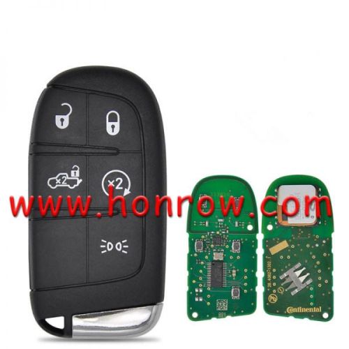 Origianl For Fiat 5 Smart Keyless Remote Key with 433.92MHz ASK PCF7953M / HITAG AES / 4A CHIP  FCC ID: M3N-40821302