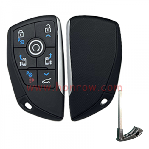 For Chevrolet 5+1 button smart remote key blank