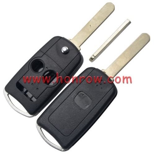 For Ho 2+1 button flip remote key shell