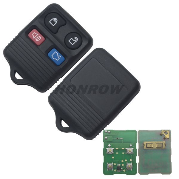 For Ford 4 button Remote key with 433MHZ