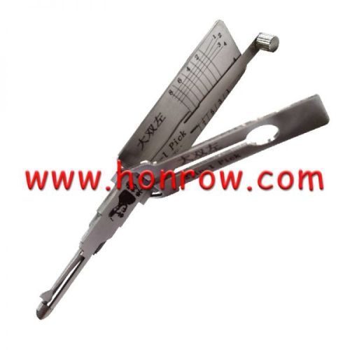 For Original Lishi 大双左 2 in 1 decode and lockpick