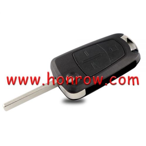 For Opel 3 button flip remote key blank