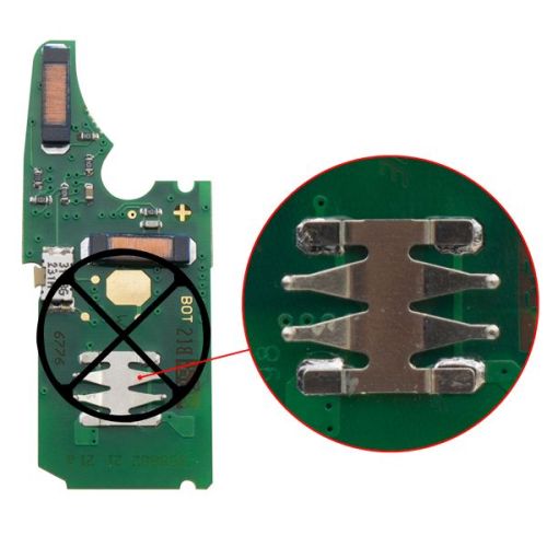 Car key terminal clamp for VW remote key  28#